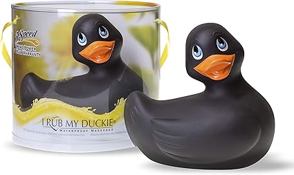 I Rub My Duckie Waterproof Massager – Classic Black