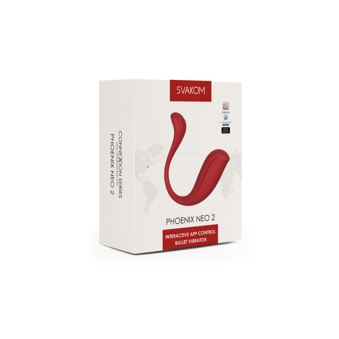 Svakom Phoenix Neo – App-Controlled Dual Stimulation Bullet Vibrator