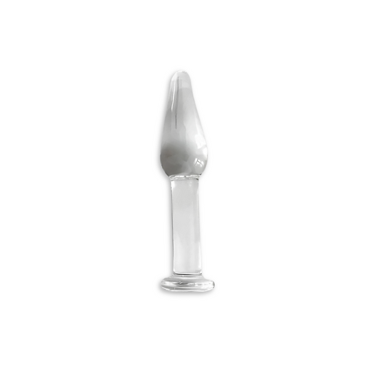 Glass Butt Plug Small