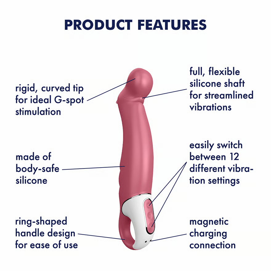 Satisfyer Petting Hippo – G-Spot Vibrator with Playful Design