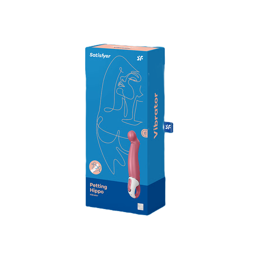 Satisfyer Petting Hippo – G-Spot Vibrator with Playful Design