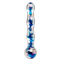 GLASS DILDO RAINBOW