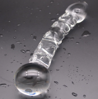 GLASS DILDO DOUBLE END