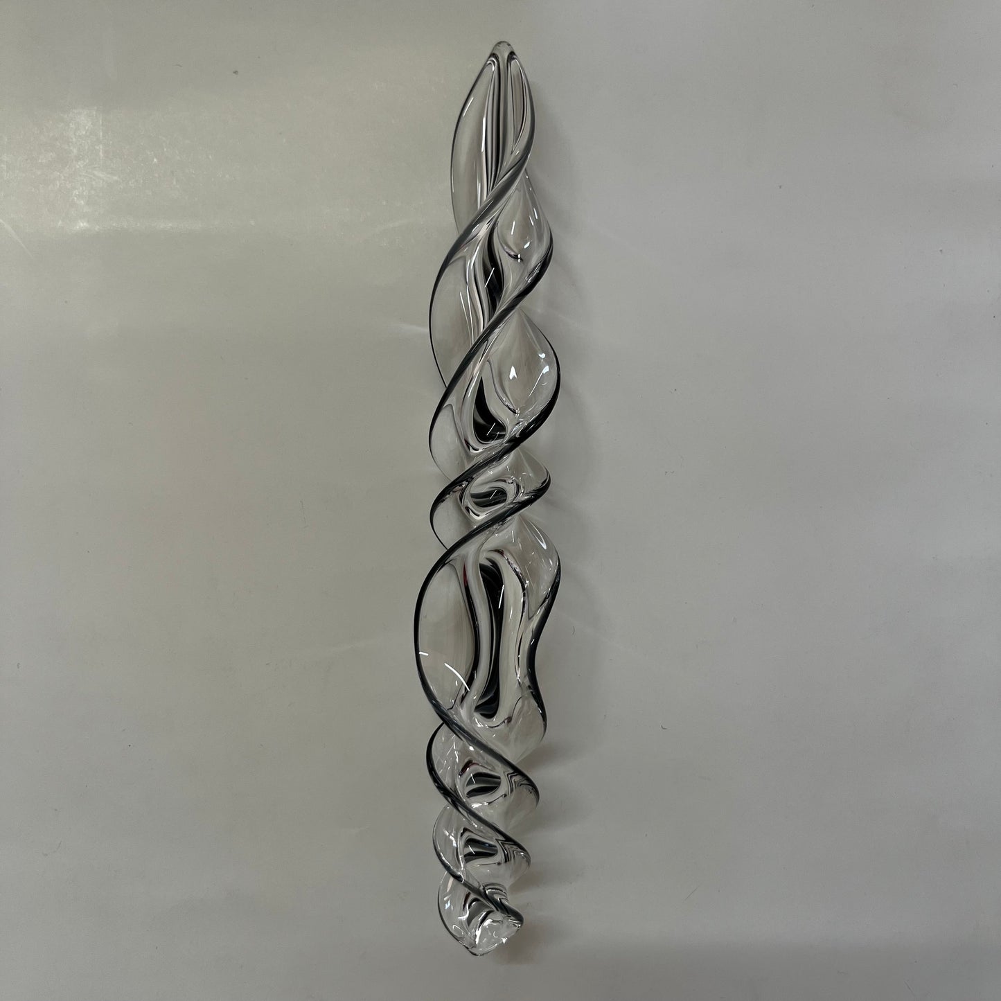 GLASS DILDO TWISTER SPIRAL