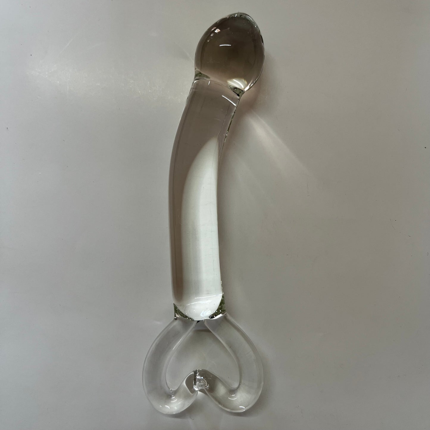 DILDO HEART GLASS