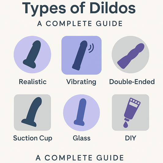 Types of Dildos – A Complete Guide to Shapes, Materials & Uses