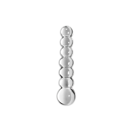 GLASS DILDO ROUNDED BAR