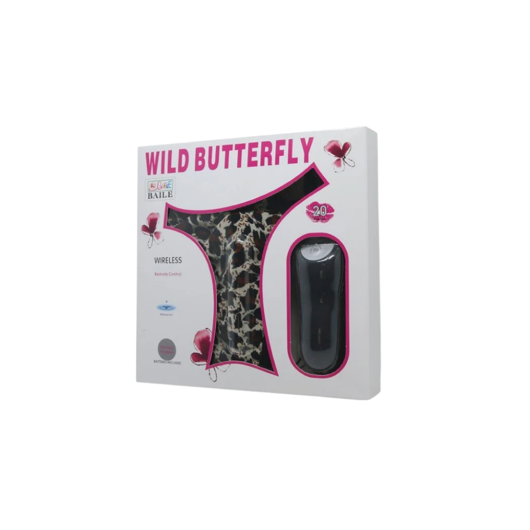 Wild Butterfly Wireless Vibrating Panty Set