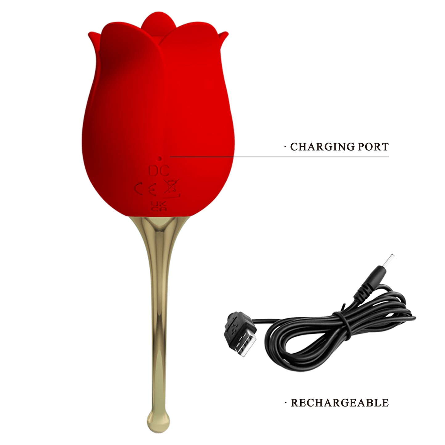 Pretty Love Rose Lover – Tongue Licking Vibrator