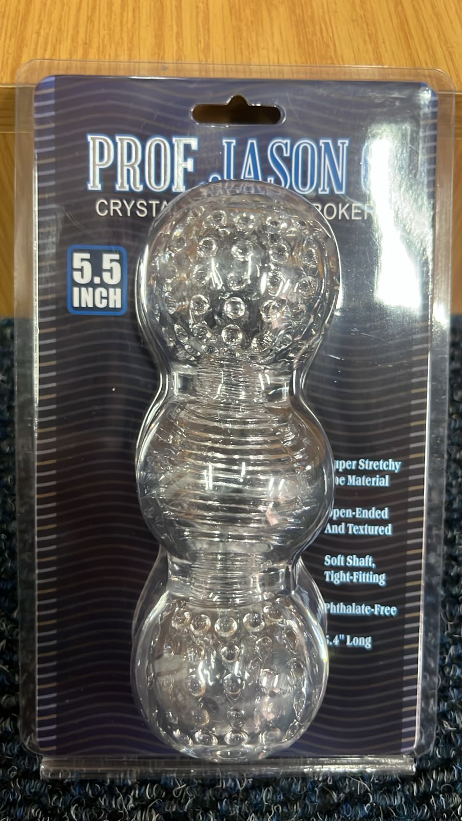 Crystal Hand Job Stroker 5.5 Inch