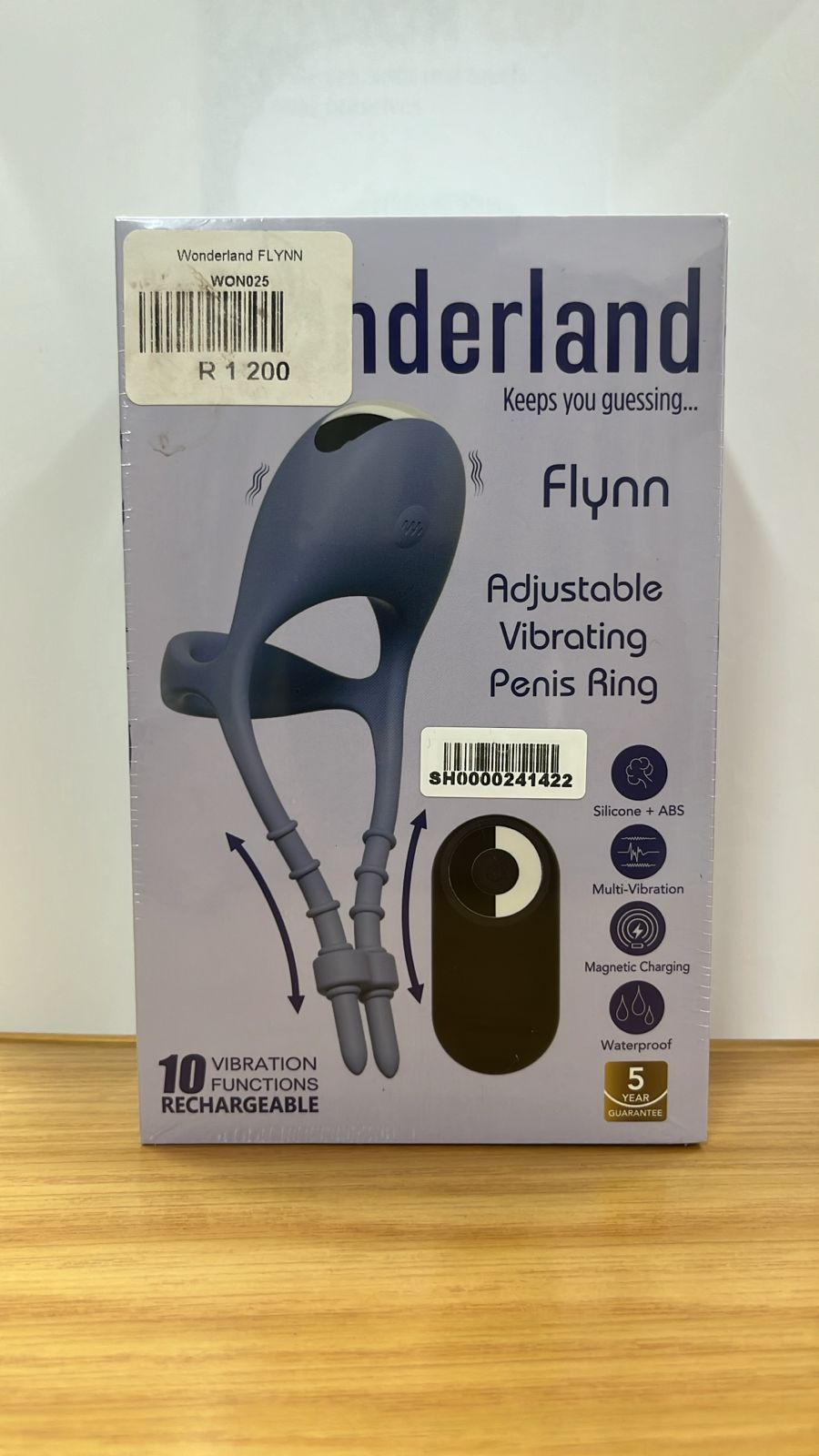 Wonderland Flynn Adjustable Vibrating Penis Ring