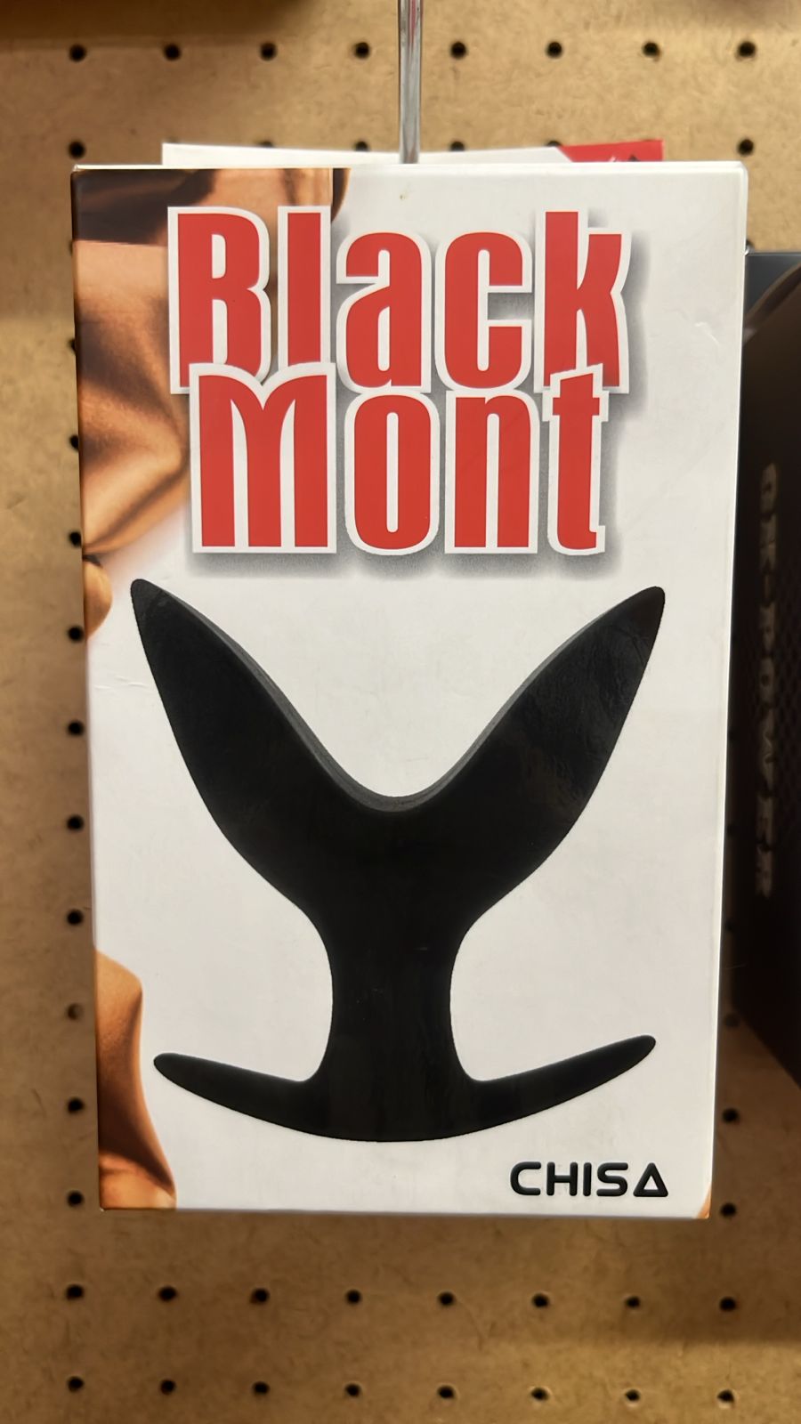 Black Mont Gaping Anchor Medium Butt Plug