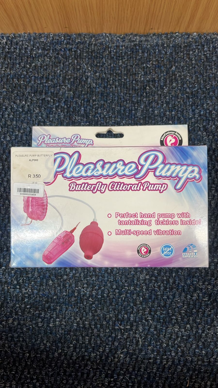 Pleasure Pump Butterfly Clitoral Pump