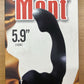Black Mont 5.9" Vibrator