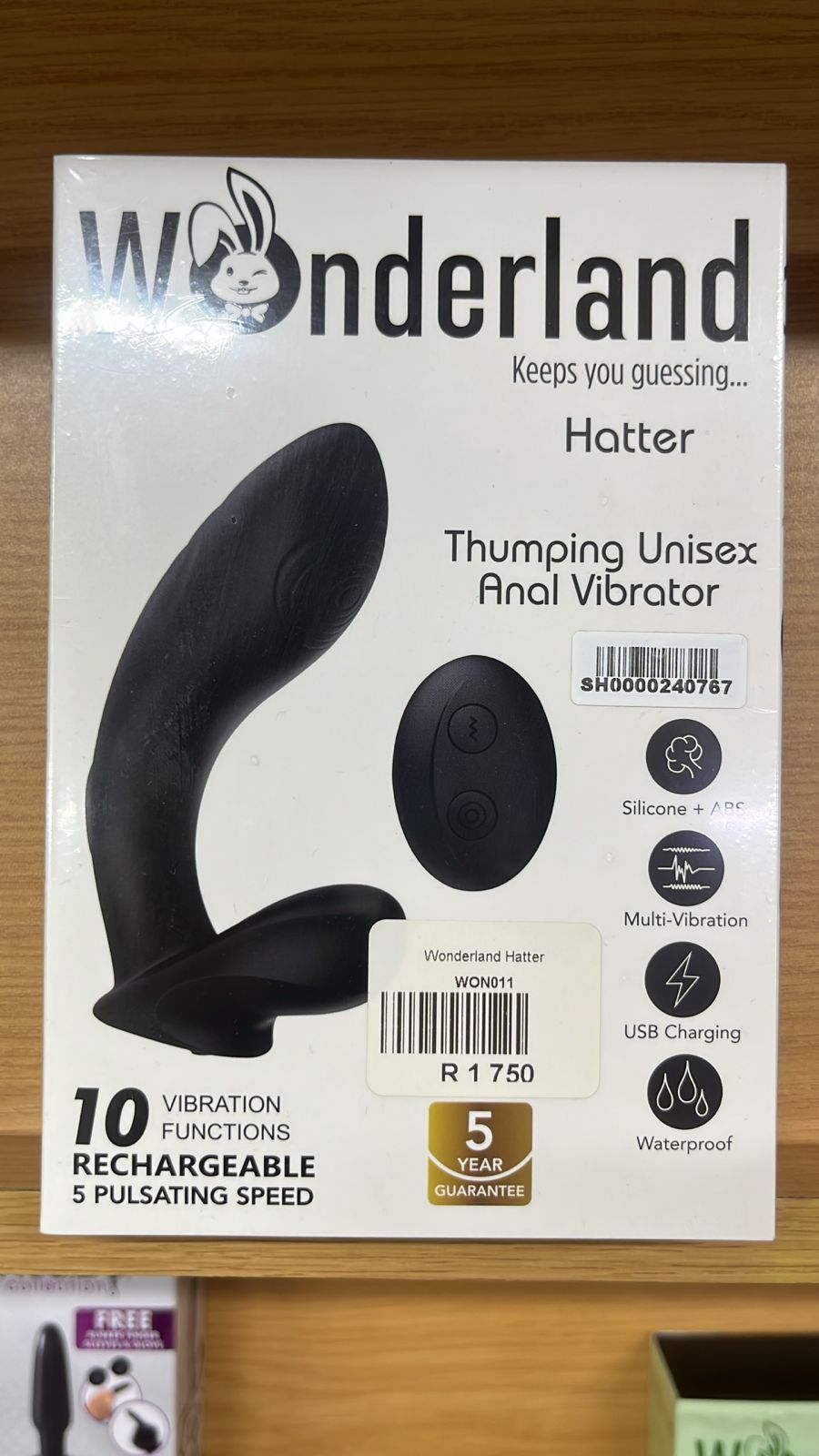 Wonderland Hatter Anal Vibrator