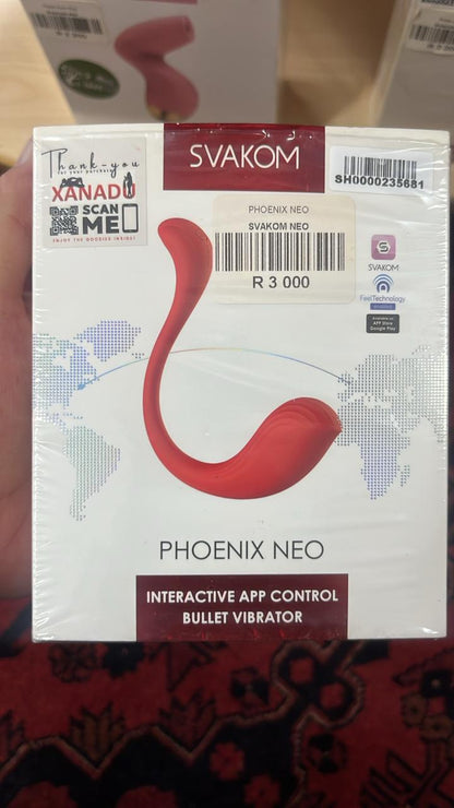 Svakom Phoenix Neo – App-Controlled Dual Stimulation Bullet Vibrator