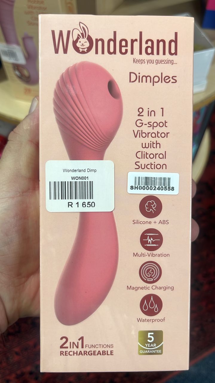 Wonderland Dimples 2 in 1 G-Spot Vibrator