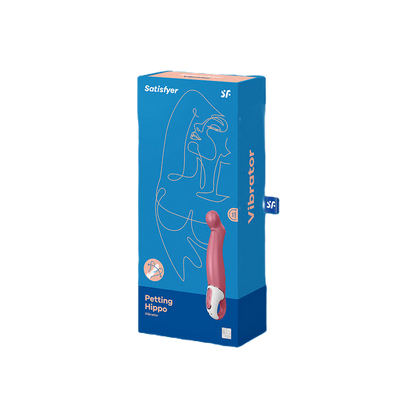 Satisfyer Petting Hippo – G-Spot Vibrator with Playful Design