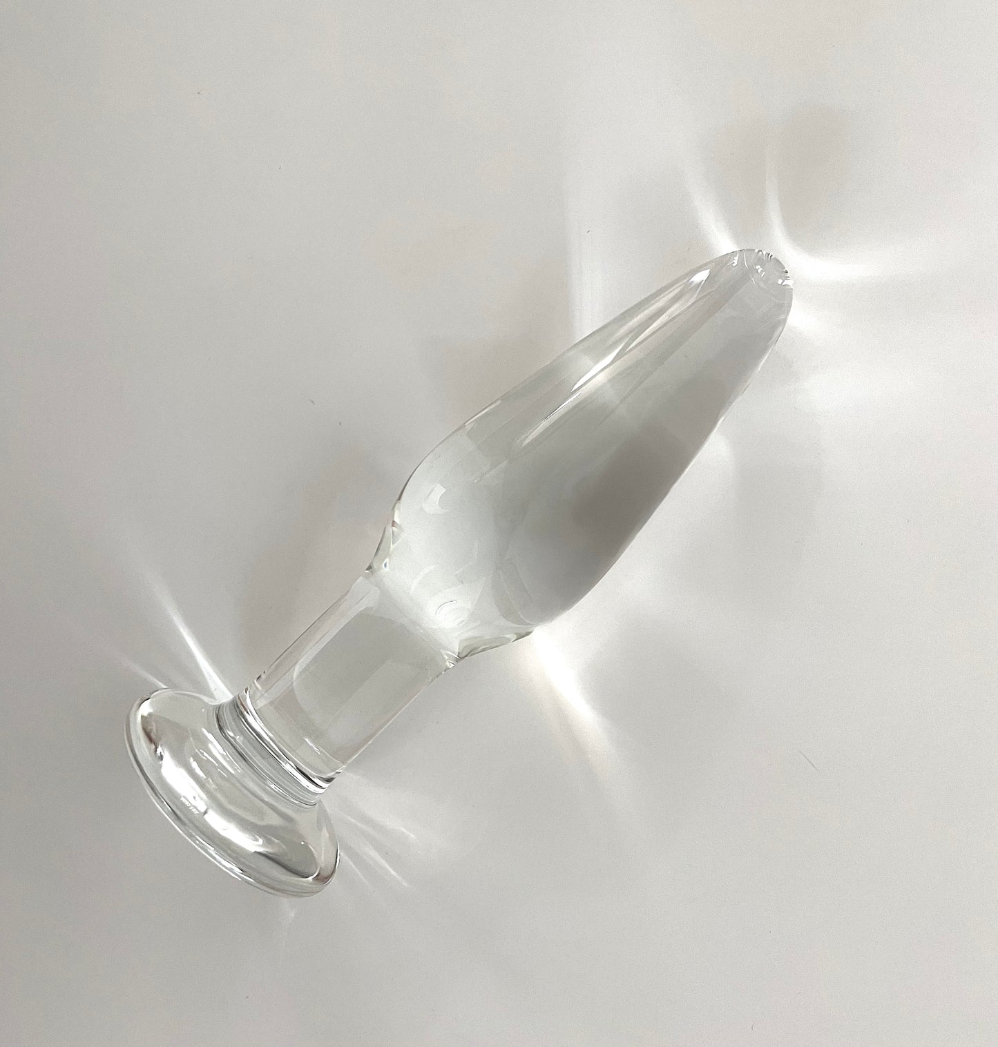 GLASS DILDO SMALL WITH BASE