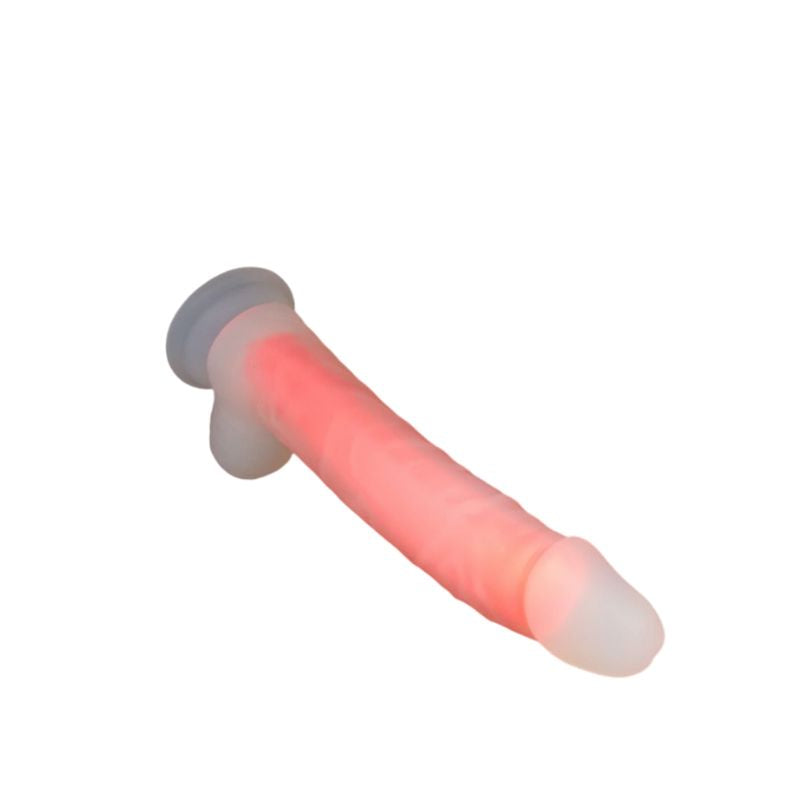 Liquid Silicone Dual Pink Dildo 15.5cm with suction cup