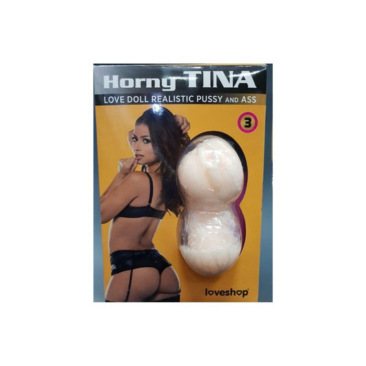 Horny Tina infaltable love doll