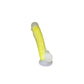 Liquid Silicone Yellow Dildo 13cm with suction cup